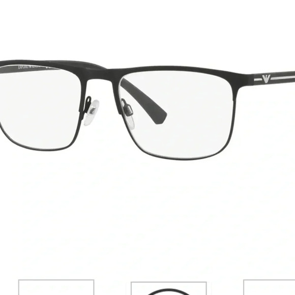 Emporia Armani 1079 3094 55-18-140. Eyeglasses Glasses Frames. New